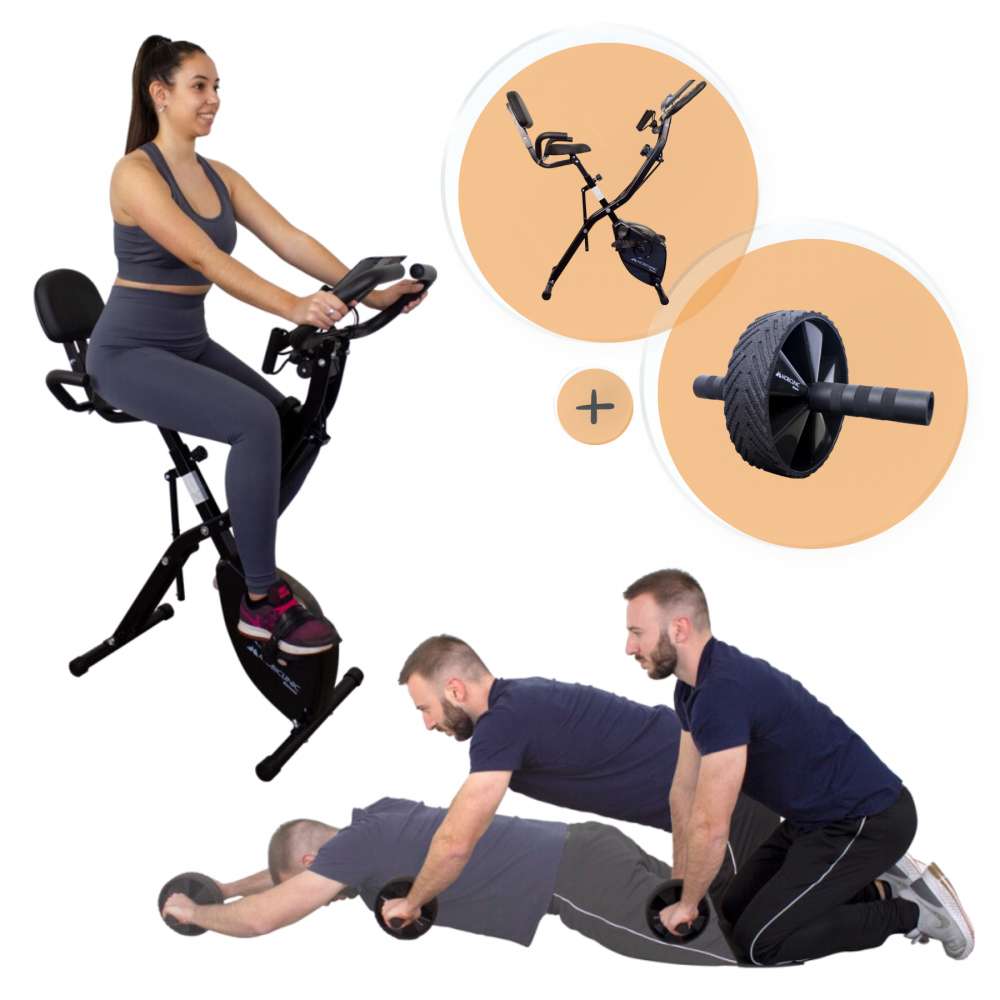 Bicicleta estática plegable discount peso máximo 150 kg