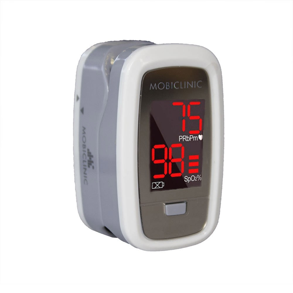 oxímetro De pulso para Dedo, medidor De saturación De oxígeno en sangre y  ritmo cardíaco, OLED, – ClinikShop