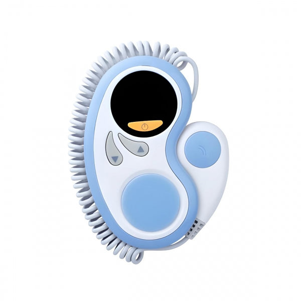 Detector de latidos fetales | Doppler fetal | Desde 16 semanas | Transportable | Azul | Ligero | Con altavoz | Mobiclinic
