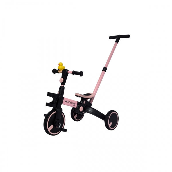 Triciclo 5 en 1 | Evolutivo | Ajustable | Máx 25kg | Ligero | 1 año y medio-5 años | Rosa | Chase | Mobiclinic