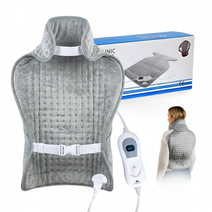 Mobiclinic almohadilla eléctrica dorsal cervical 62 por 43 cm