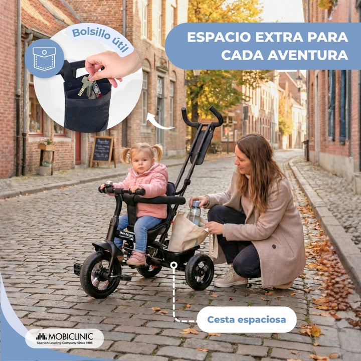 Triciclo 5 en 1 Evolutivo Manillar asiento ajustable